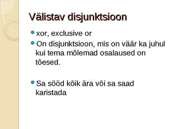Loogika ja matemaatika #17