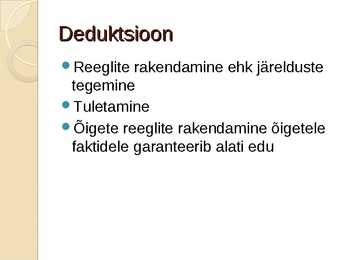 Loogika ja matemaatika #5