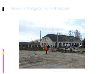 Projekt- Külakogukonna elujõu säilitamine #9