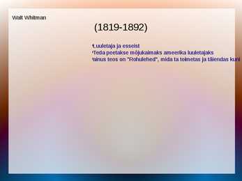 Ameerika romantism #10