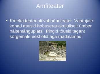 Antiik kultuur #14