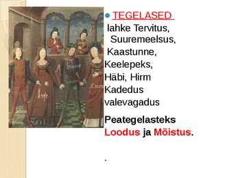 Keskaegne linnakirjandus #11