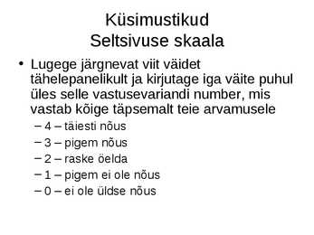 Isiksus ja isiksusepsühholoogia #7