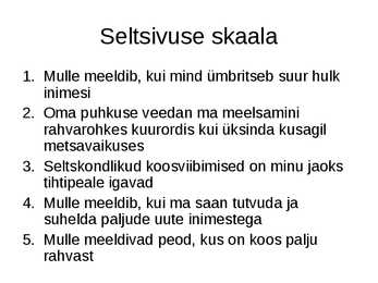 Isiksus ja isiksusepsühholoogia #8