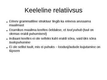 Keel ja laste keele areng #20