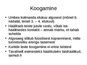 Keel ja laste keele areng #4
