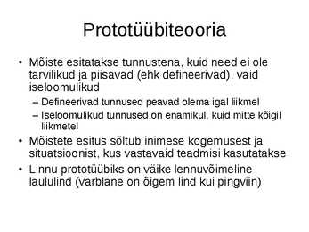 Mõtlemine ja mõtlemise areng #16