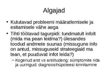 Mõtlemine ja mõtlemise areng #38