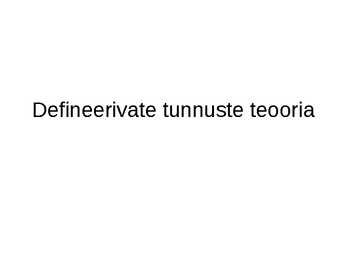 Mõtlemine ja mõtlemise areng #8