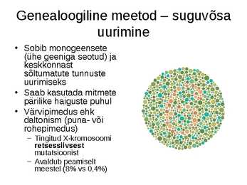 Pärilikkus ja individuaalsed erinevused #5