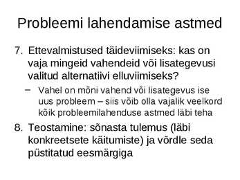 Probleemilahendus #6