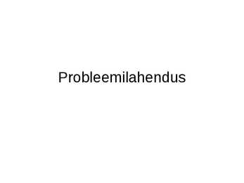 Probleemilahendus