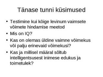 Vaimsed võimed #4