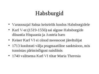 Austria keisririik #2
