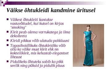 Kleitide etikett #3