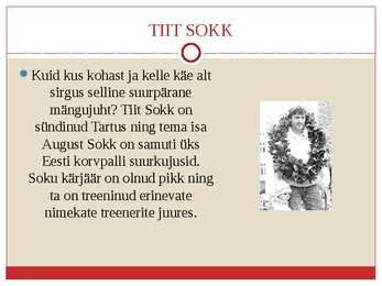 TIIT SOKK #6