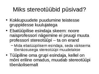 Kultuur ja sotsiaalne käitumine #13