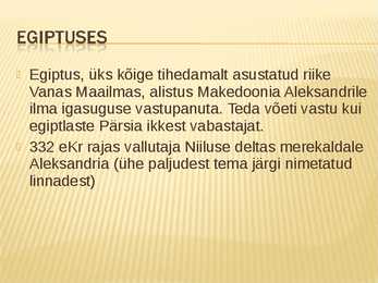 Aleksander suure elulugu #19