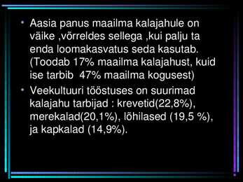 Kalatoit ja selle alternatiivid- #9
