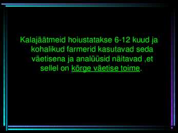 Kalade jäätmed- Kas hinnalised resursid või vajavad kõrvaldamist #22