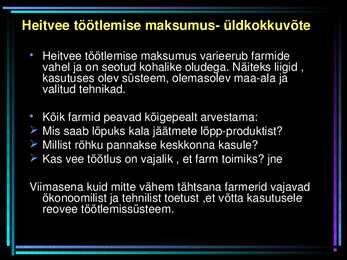 Kalade jäätmed- Kas hinnalised resursid või vajavad kõrvaldamist #31