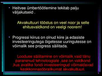 Kalade jäätmed- Kas hinnalised resursid või vajavad kõrvaldamist #35