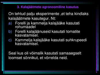 Kalade jäätmed- Kas hinnalised resursid või vajavad kõrvaldamist #5