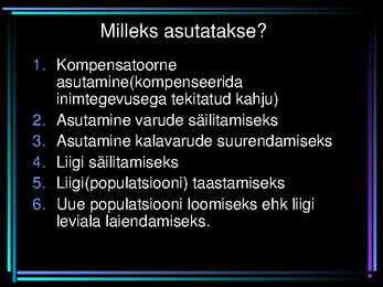 TAASTOOTMISE ÜLDISED PÕHIMÕTTED #13