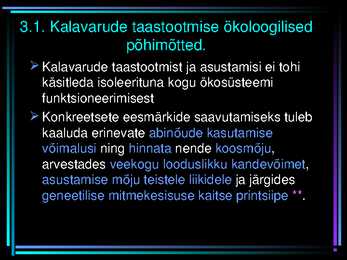 TAASTOOTMISE ÜLDISED PÕHIMÕTTED #21