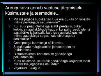 TAASTOOTMISE ÜLDISED PÕHIMÕTTED #29