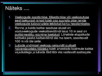 TAASTOOTMISE ÜLDISED PÕHIMÕTTED #8