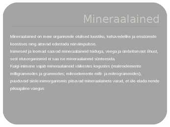 Vitamiinid-erinevad tüübid #6