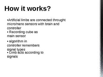 Artificial limbs Presentatsion #7