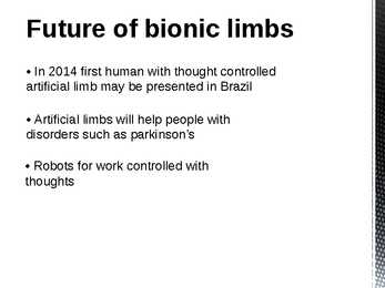 Artificial limbs Presentatsion #8