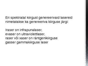 Laser ehk valguskvantgeneraator #19