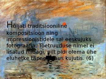 Impressionismi esitlus #7