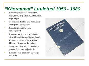 Jaan kaplinski #15