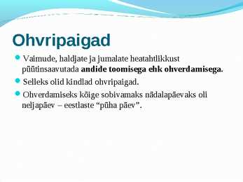 Muinasusund põhjalik esitlus #9