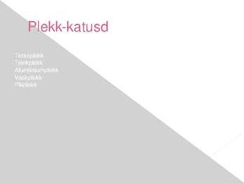 Katusekattematerjalid #4
