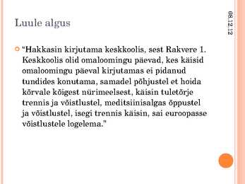 Sven Sildnik #4