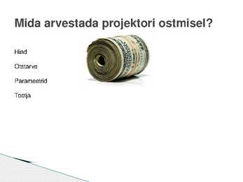 Projektorid #4