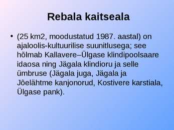 Põhja-Eesti looduskaitsealad #20
