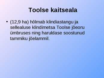 Põhja-Eesti looduskaitsealad #24