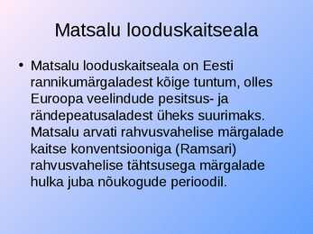 Põhja-Eesti looduskaitsealad #36