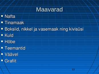 Uurimustöö Sumatra kohta #13