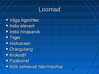 Uurimustöö Sumatra kohta #9