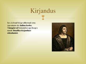 Renessanss ja humanistid esitlus #13