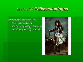 Prantsuse absolutism #4
