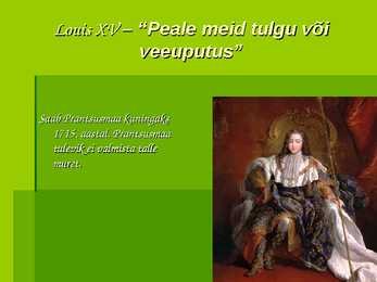 Prantsuse absolutism #5