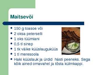 Esmavajalikud toiduained-Piimatooted #20